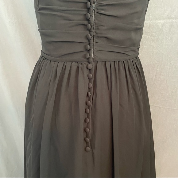 Alfred Angelo black formal dress.  Black size 6 NWT - Picture 4 of 10